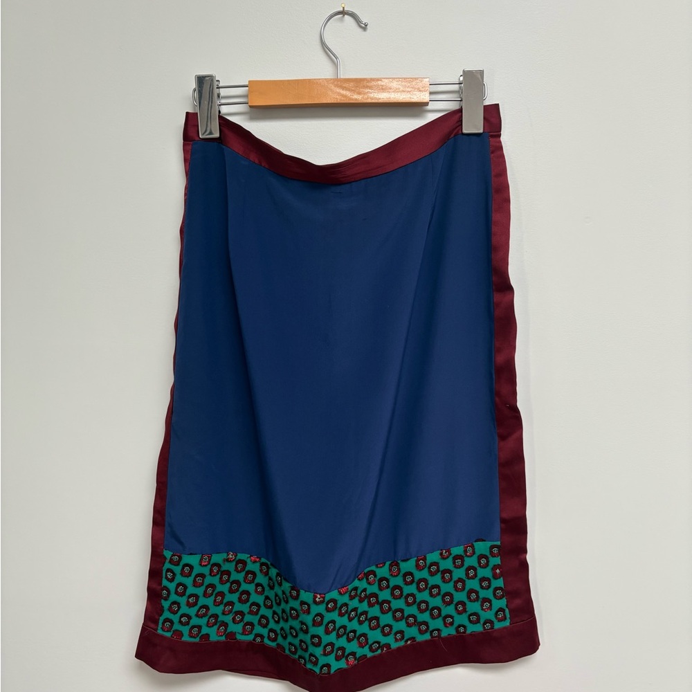 Opening ceremony silk skirt